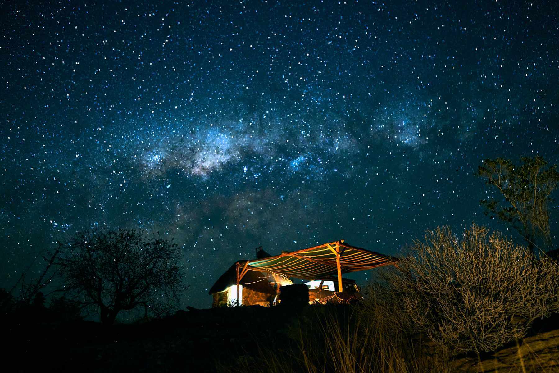 The Crisp, clear skies of the desert offer phenomenal star-gazing opportunities.